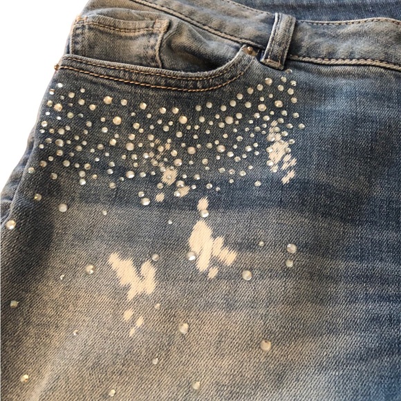 SOHO New York & Company Women's Stretch Jeans Size 10. Boyfriend Curvy - Picture 5 of 8